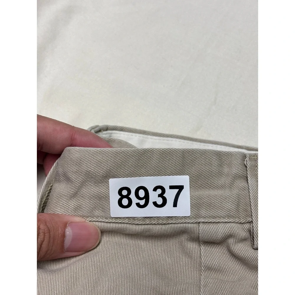 Polo Ralph Lauren Philip Pant Mens 36x30 Tan Khaki Cotton Chino Wide Leg Pants